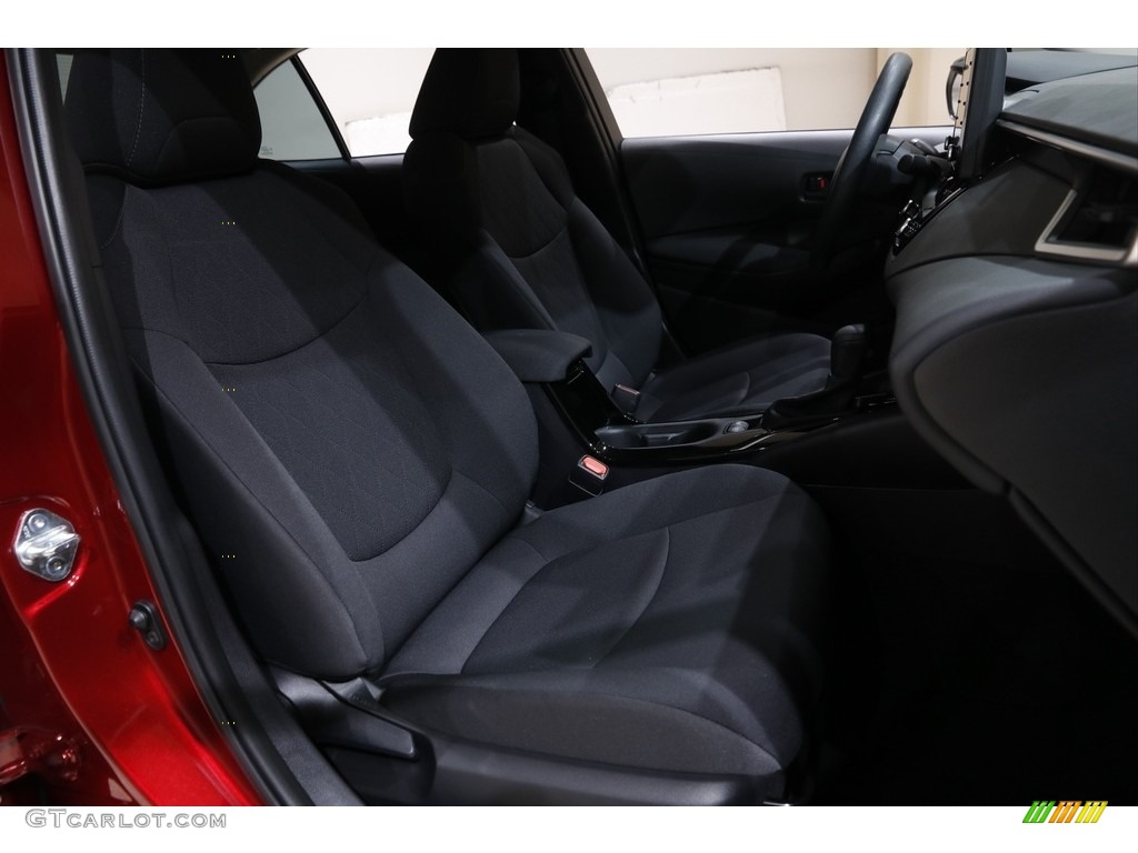 Black Interior 2022 Toyota Corolla LE Photo #145364862