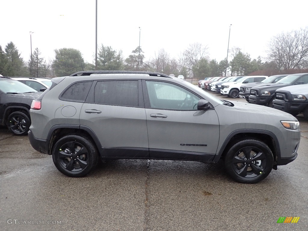 Sting-Gray 2023 Jeep Cherokee Altitude Lux 4x4 Exterior Photo #145365087