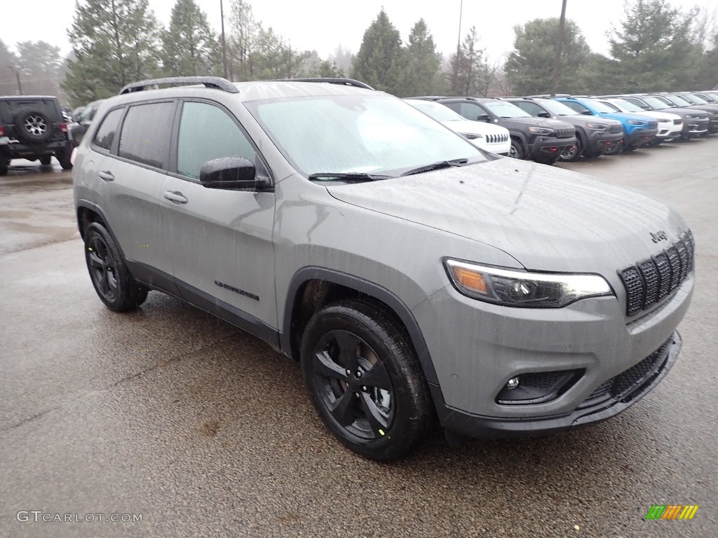 Sting-Gray 2023 Jeep Cherokee Altitude Lux 4x4 Exterior Photo #145365114