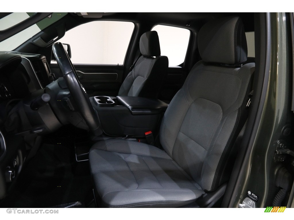 2021 1500 Big Horn Quad Cab 4x4 - Olive Green Pearl / Diesel Gray/Black photo #5
