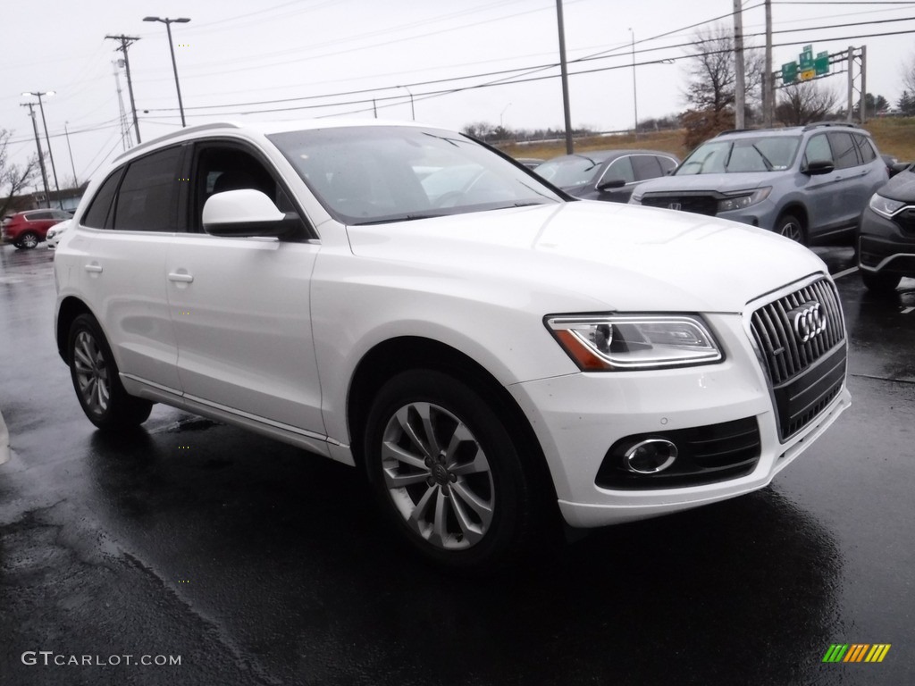 2014 Q5 2.0 TFSI quattro - Ibis White / Chestnut Brown photo #5