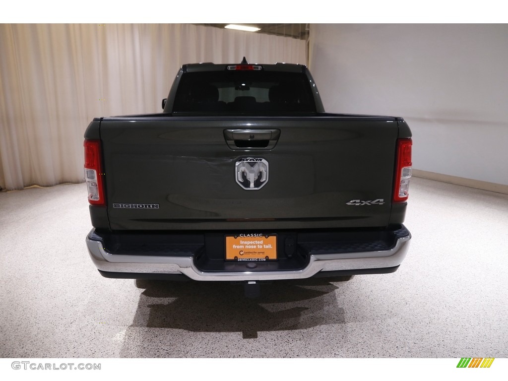 2021 1500 Big Horn Quad Cab 4x4 - Olive Green Pearl / Diesel Gray/Black photo #19