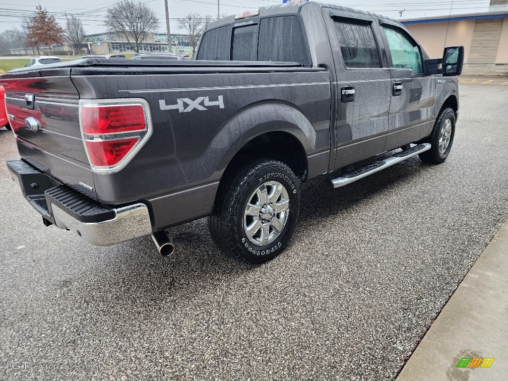 2014 F150 XLT SuperCrew 4x4 - Sterling Grey / Steel Grey photo #4