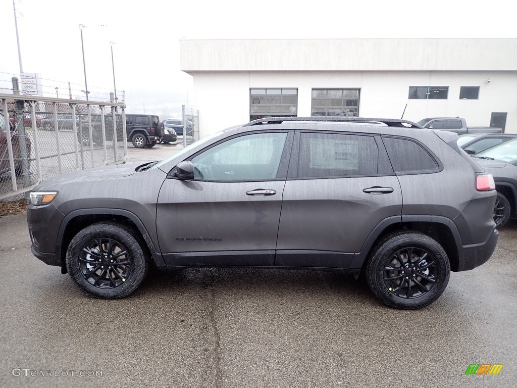 Granite Crystal Metallic 2023 Jeep Cherokee Altitude Lux 4x4 Exterior Photo #145365873