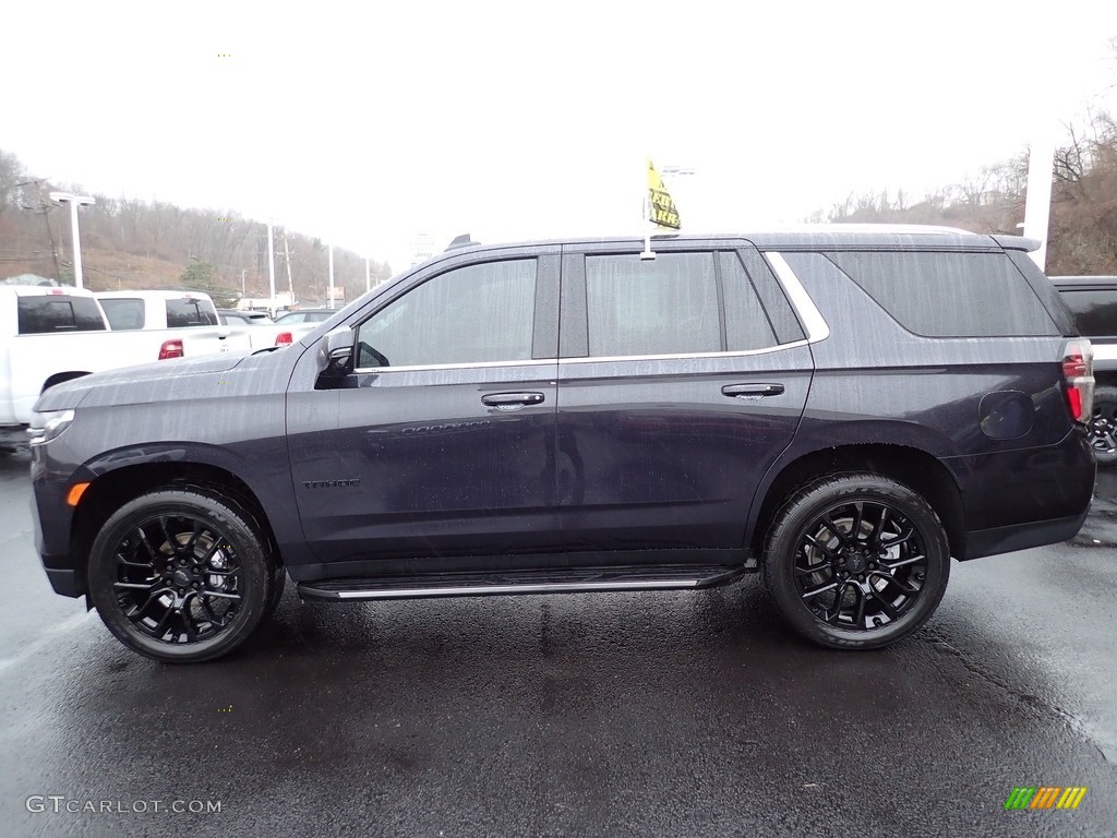 Black 2022 Chevrolet Tahoe LT 4WD Exterior Photo #145365936