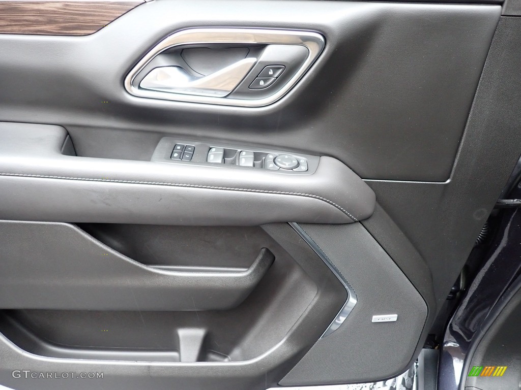 2022 Chevrolet Tahoe LT 4WD Jet Black Door Panel Photo #145366128