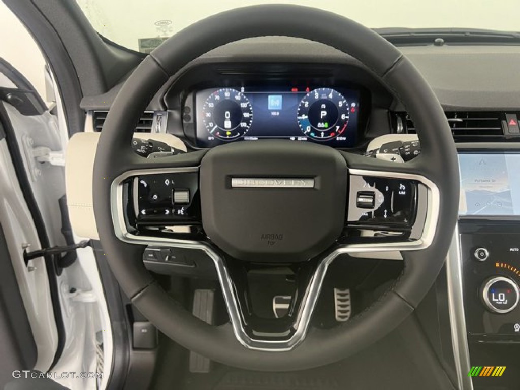 2023 Land Rover Discovery Sport S R-Dynamic Light Oyster Steering Wheel Photo #145366905