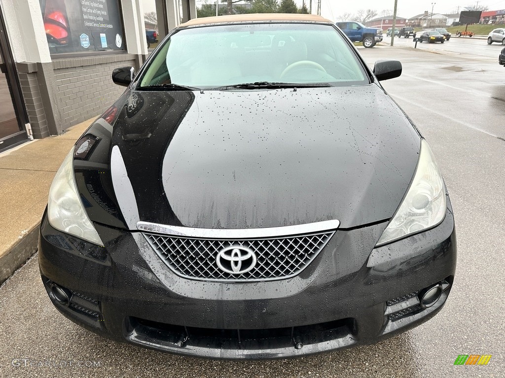 2008 Solara SLE V6 Convertible - Black / Ivory photo #30