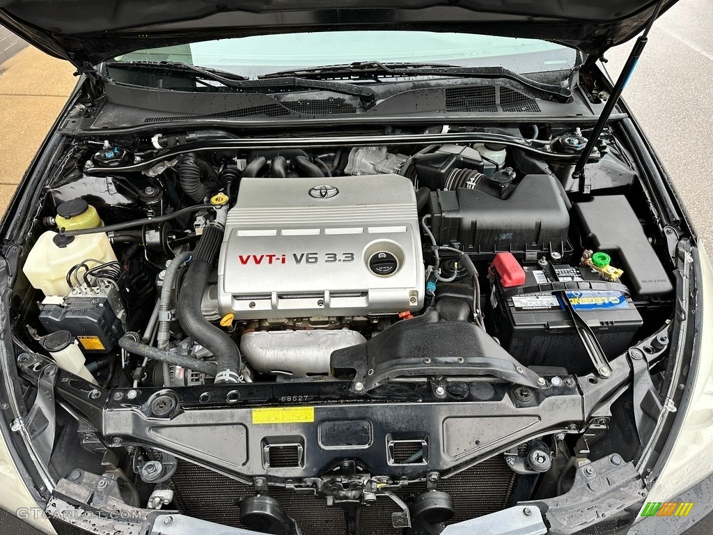 2008 Solara SLE V6 Convertible - Black / Ivory photo #31