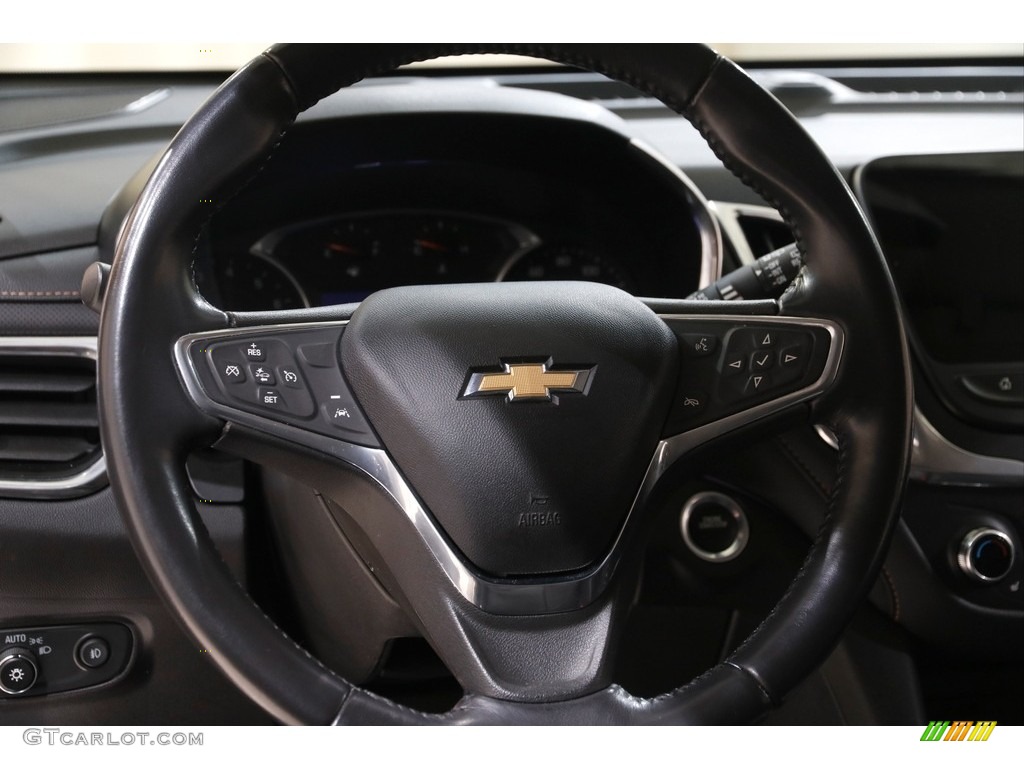 2020 Chevrolet Equinox Premier Jet Black Steering Wheel Photo #145367449