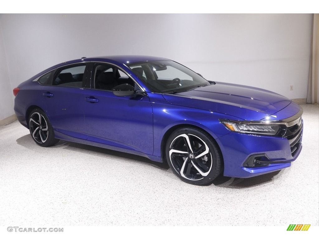 2021 Accord Sport SE - Still Night Pearl / Black photo #1