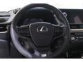 2021 Lexus ES Black Interior Steering Wheel Photo