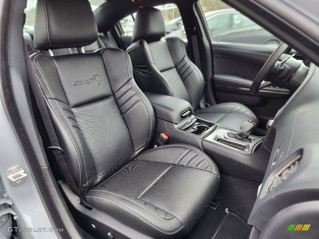 Black Interior 2022 Dodge Charger SRT Hellcat Widebody Photo #145368899