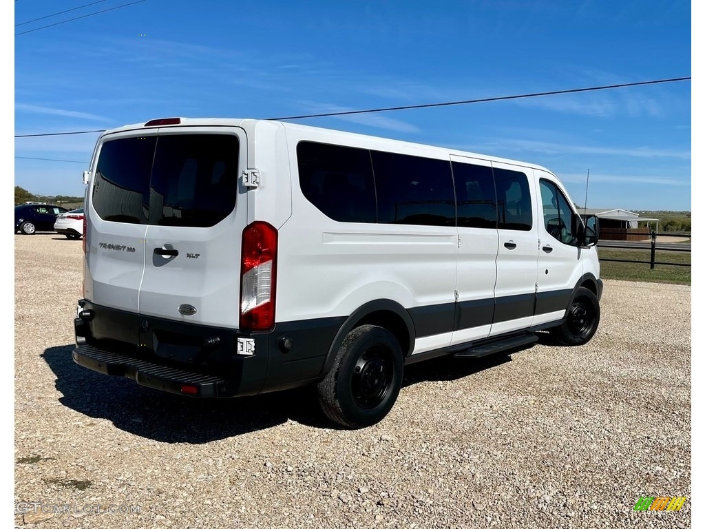 Oxford White 2015 Ford Transit Wagon XLT 350 LR Long Exterior Photo #145369508