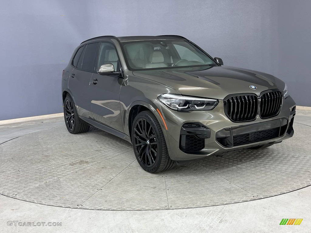 2022 X5 xDrive40i - Manhattan Green Metallic / Ivory White photo #4