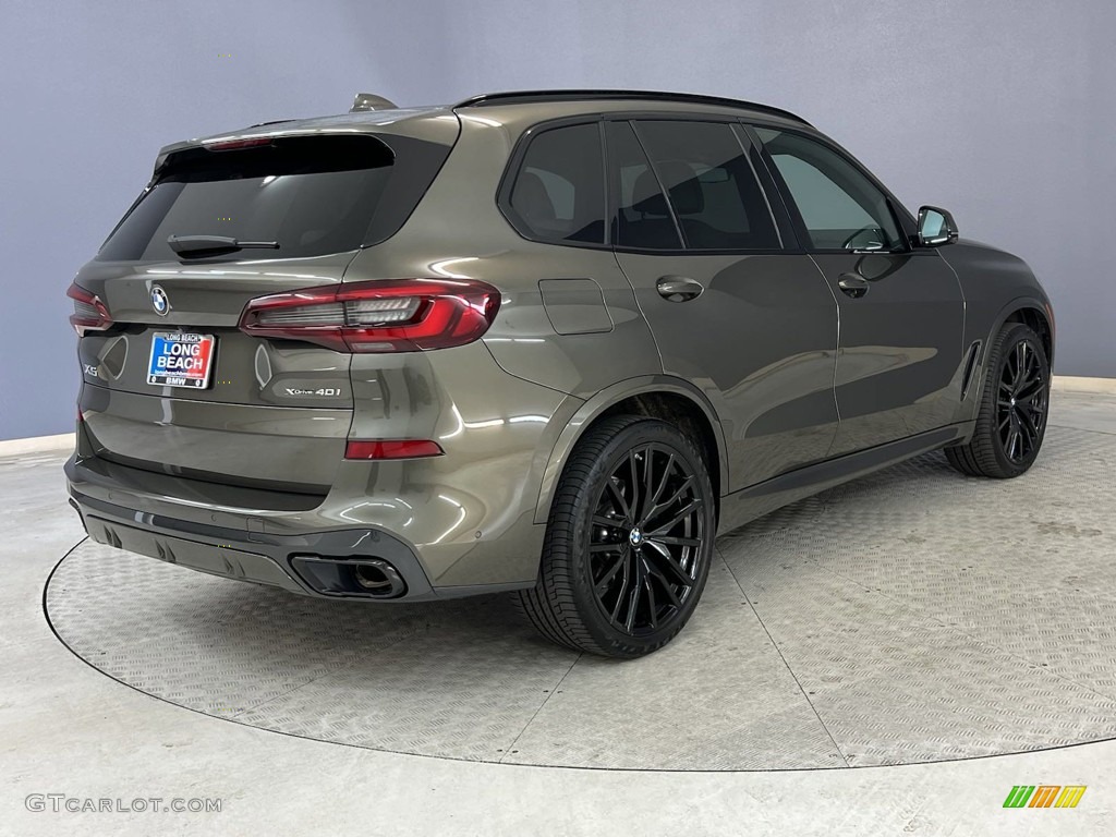 2022 X5 xDrive40i - Manhattan Green Metallic / Ivory White photo #5