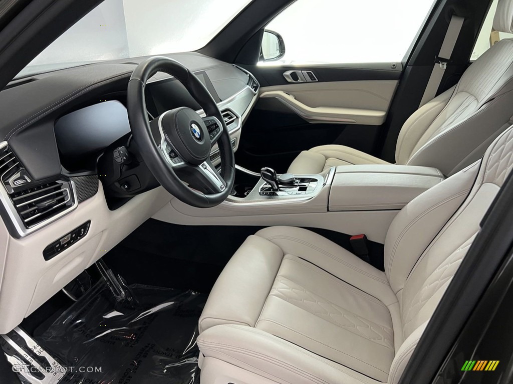 Ivory White Interior 2022 BMW X5 xDrive40i Photo #145369955