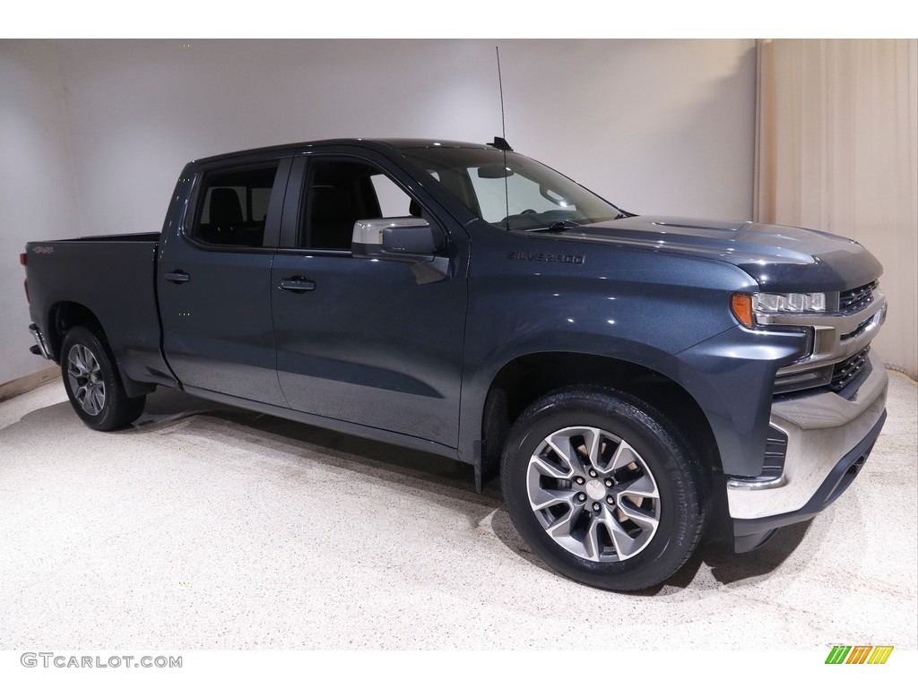 2020 Silverado 1500 LT Crew Cab 4x4 - Shadow Gray Metallic / Jet Black photo #1