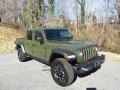 2022 Sarge Green Jeep Gladiator Rubicon 4x4  photo #4