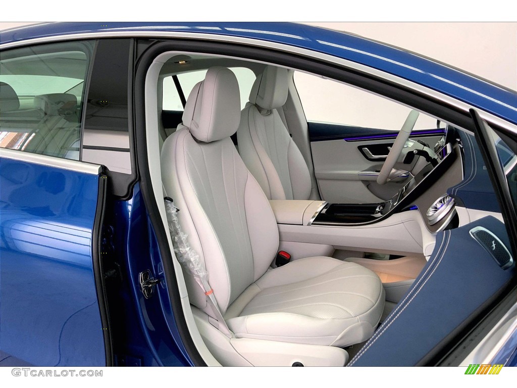 Neva Gray/Biscaya Blue Interior 2023 Mercedes-Benz EQE 350+ Sedan Photo #145371031