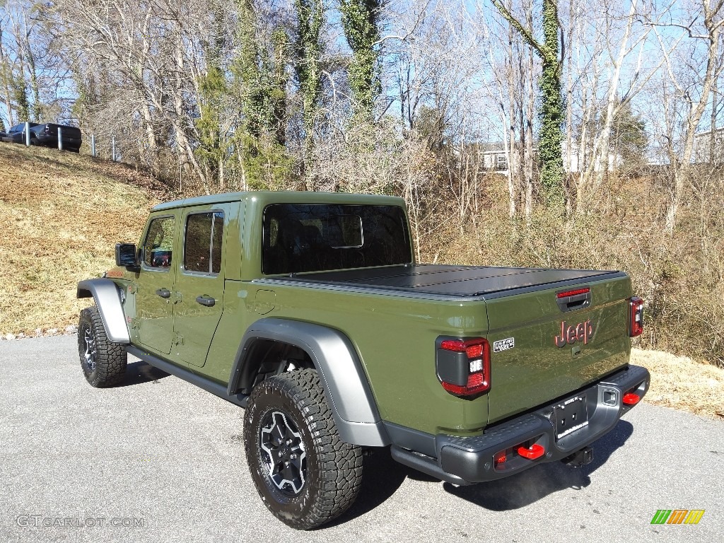 2022 Gladiator Rubicon 4x4 - Sarge Green / Black photo #10