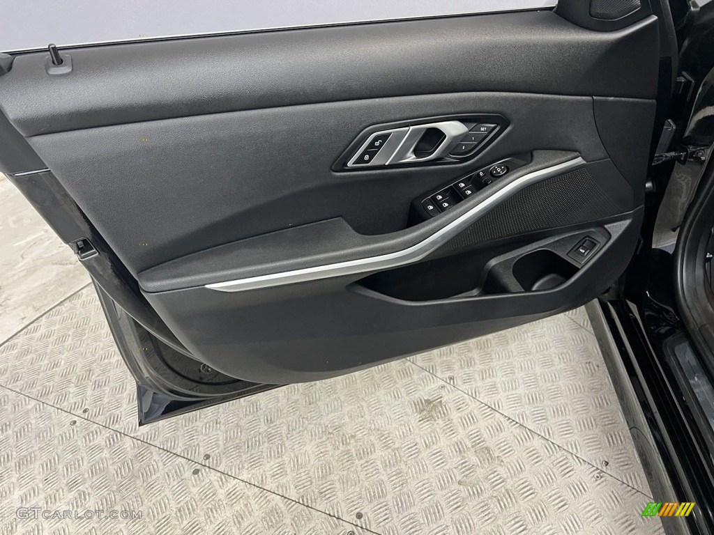 2020 3 Series 330i Sedan - Jet Black / Black photo #22