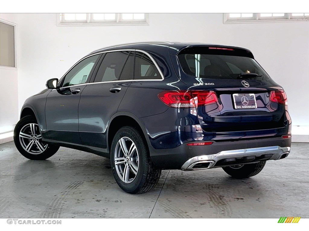 2022 GLC 300 - Lunar Blue Metallic / Silk Beige photo #2