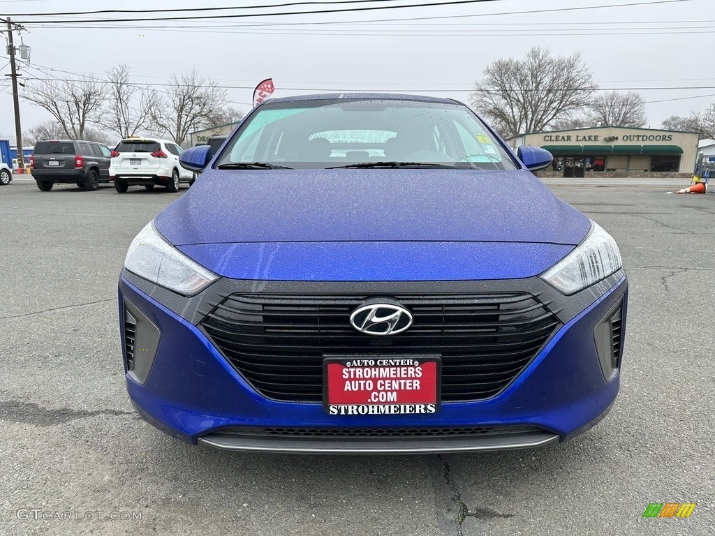 2019 Ioniq Hybrid Blue - Intense Blue / Black photo #2