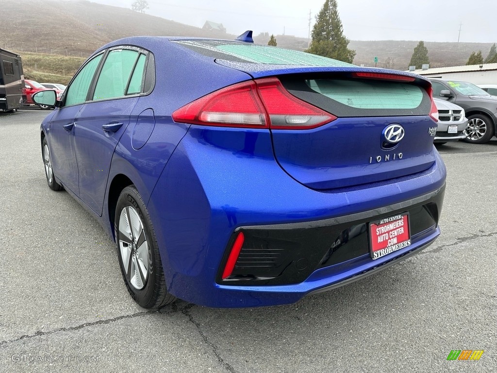 2019 Ioniq Hybrid Blue - Intense Blue / Black photo #4