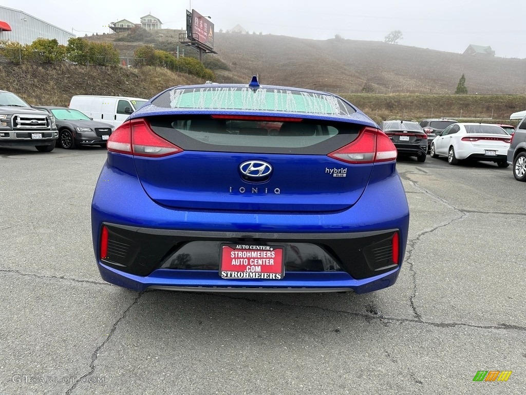 2019 Ioniq Hybrid Blue - Intense Blue / Black photo #5