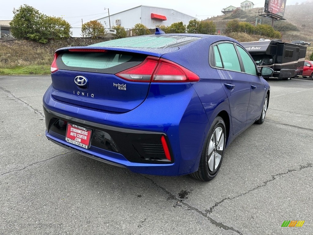 2019 Ioniq Hybrid Blue - Intense Blue / Black photo #6