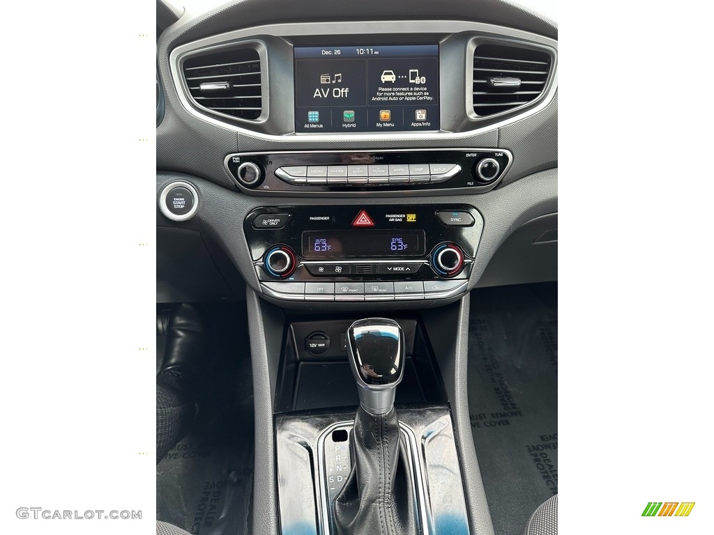 2019 Ioniq Hybrid Blue - Intense Blue / Black photo #8