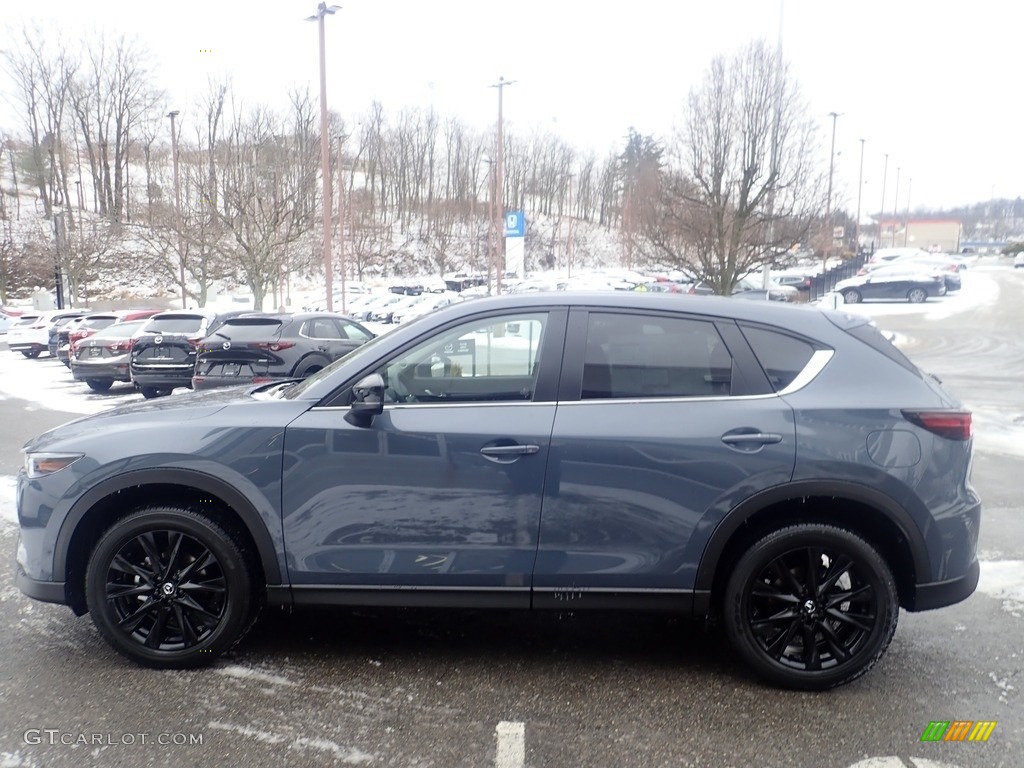 2023 CX-5 S Carbon Edition AWD - Polymetal Gray / Red photo #6