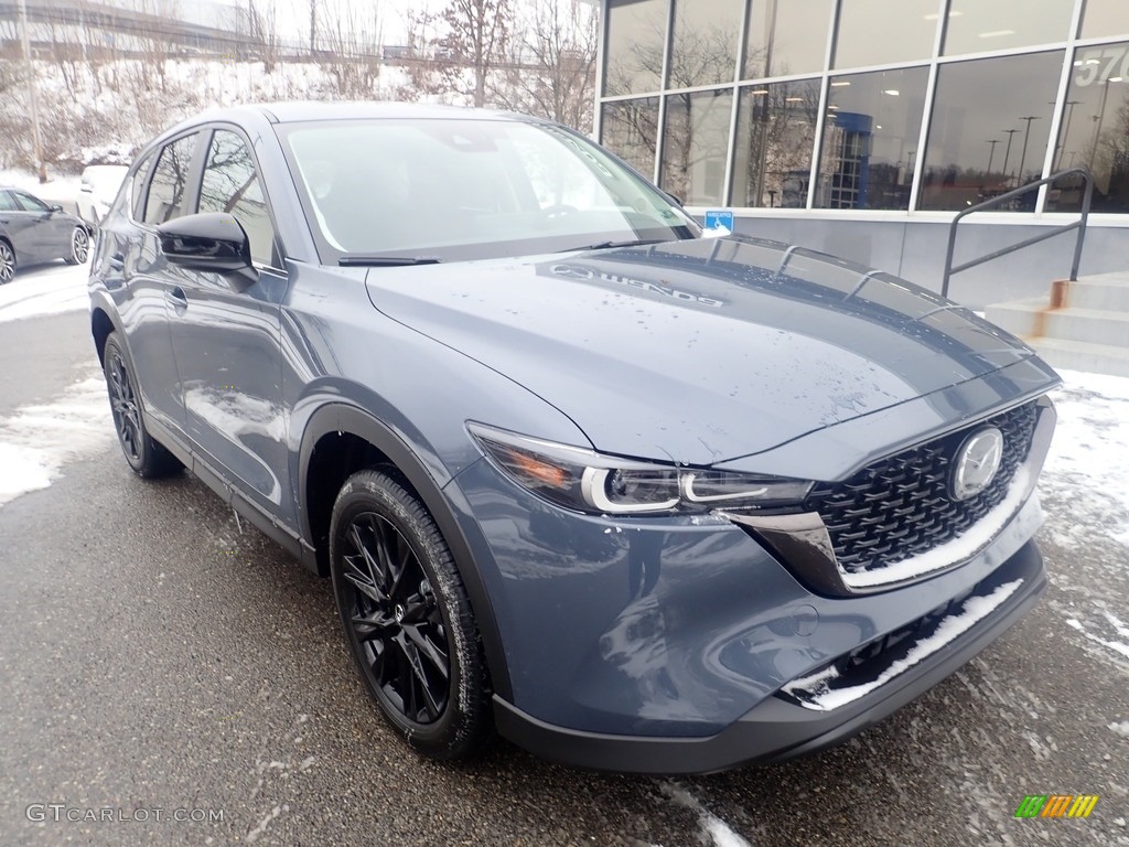 2023 CX-5 S Carbon Edition AWD - Polymetal Gray / Red photo #9