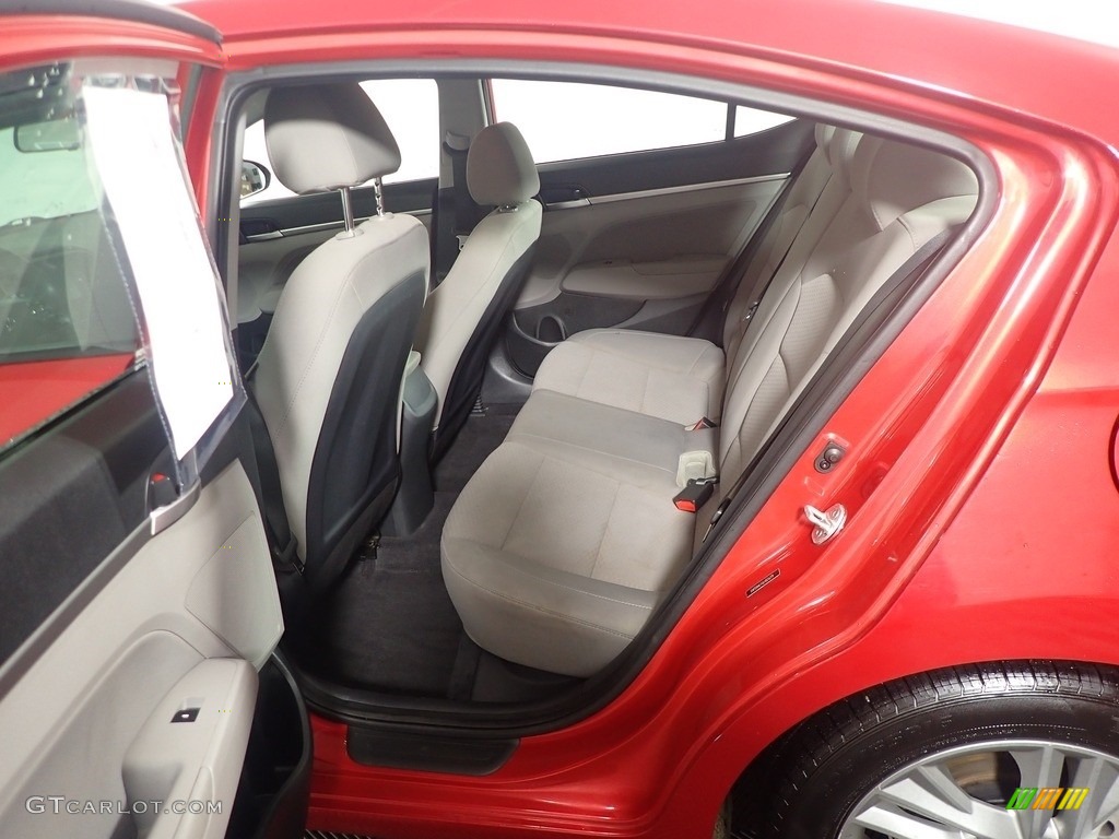 2020 Elantra SEL - Scarlet Red Pearl / Gray photo #33