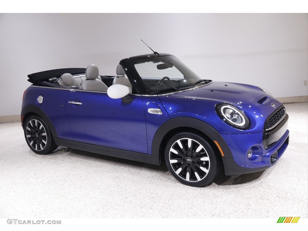 Starlight Blue Metallic 2020 Mini Convertible Cooper S Exterior Photo #145373833