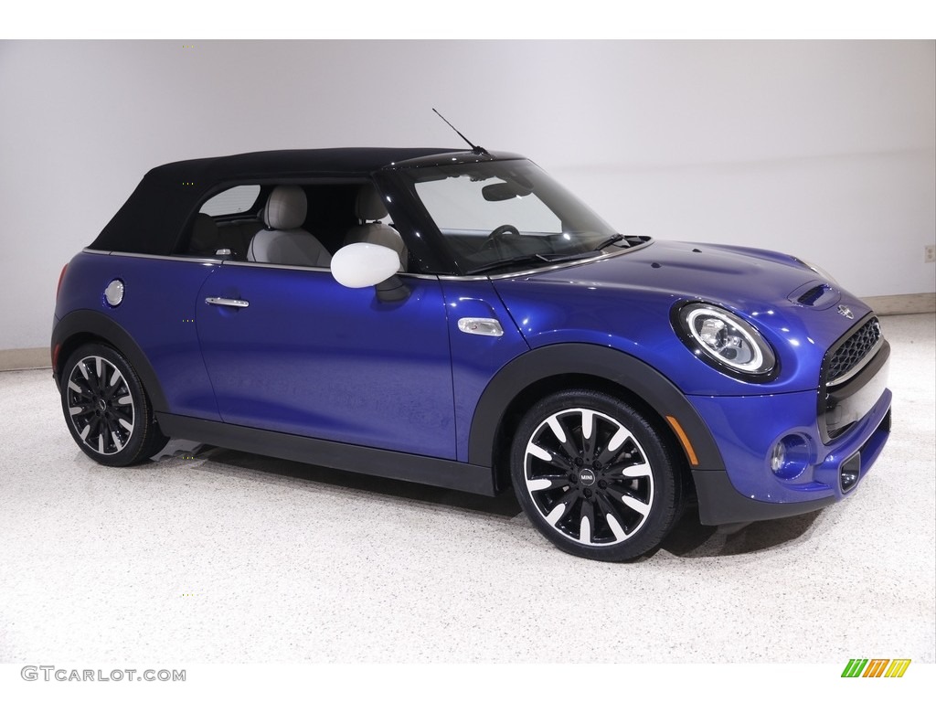 2020 Convertible Cooper S - Starlight Blue Metallic / Satellite Gray photo #2