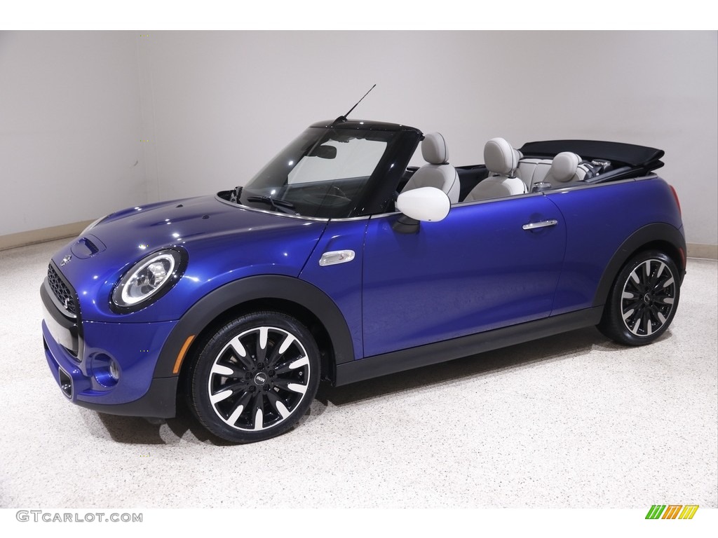 Starlight Blue Metallic 2020 Mini Convertible Cooper S Exterior Photo #145373907