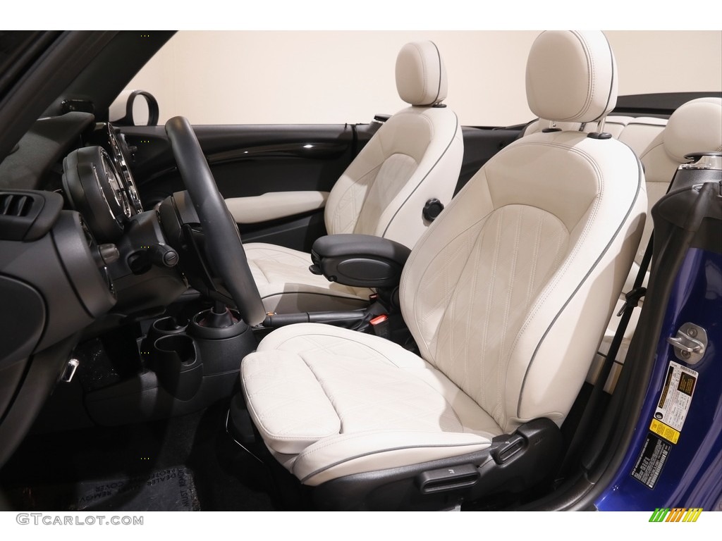 Satellite Gray Interior 2020 Mini Convertible Cooper S Photo #145373947