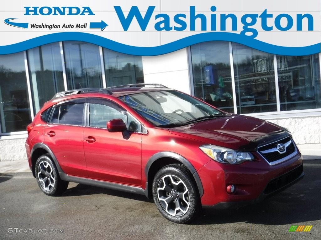 Venetian Red Pearl Subaru XV Crosstrek