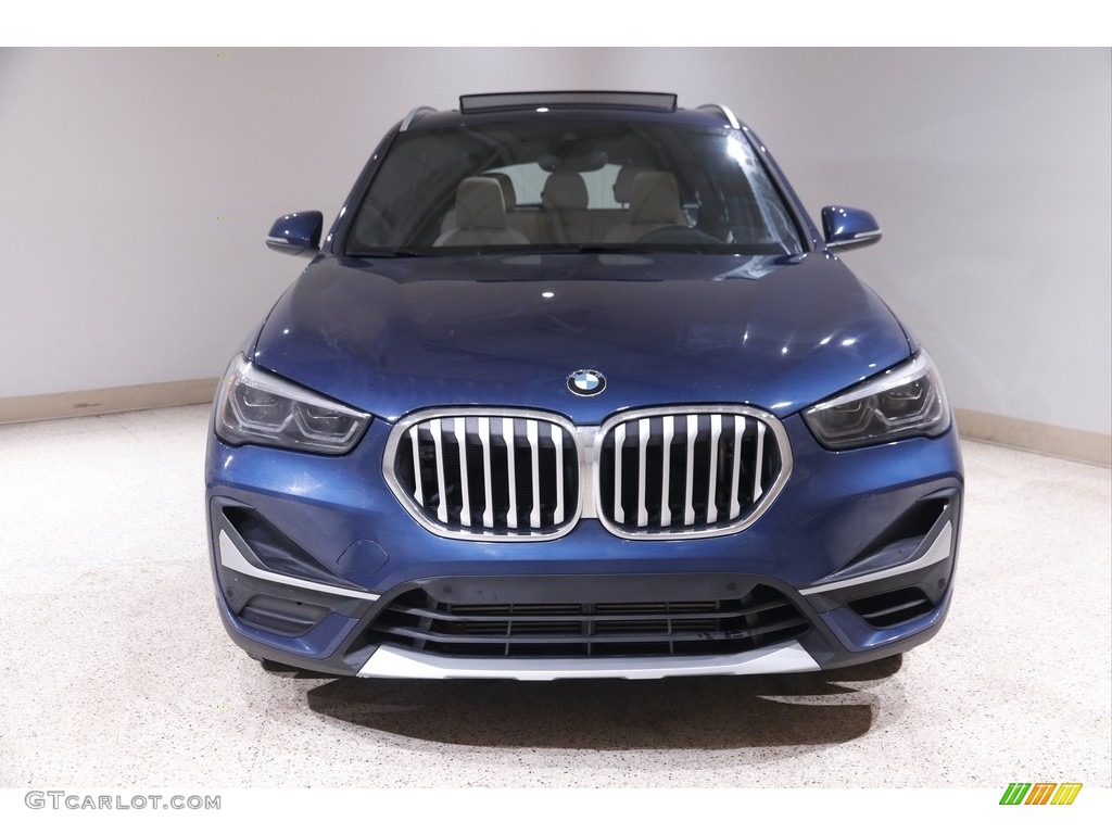 2021 X1 xDrive28i - Phytonic Blue Metallic / Oyster photo #2