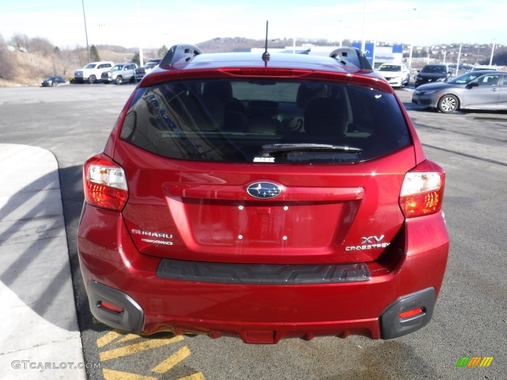 2014 XV Crosstrek 2.0i Premium - Venetian Red Pearl / Ivory photo #8