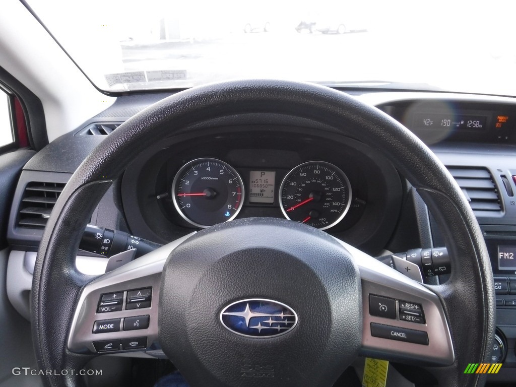 2014 XV Crosstrek 2.0i Premium - Venetian Red Pearl / Ivory photo #21
