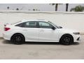 Platinum White Pearl 2023 Honda Civic Si Sedan Exterior