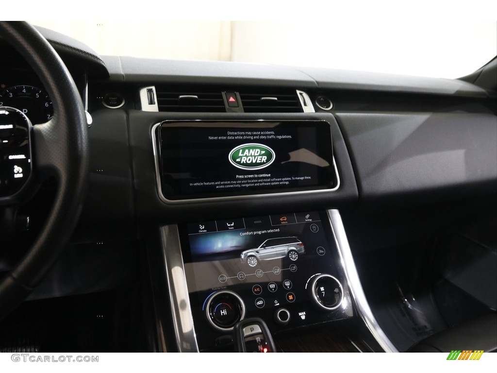 2018 Range Rover Sport HSE - Carpathian Grey Metallic / Ebony photo #9