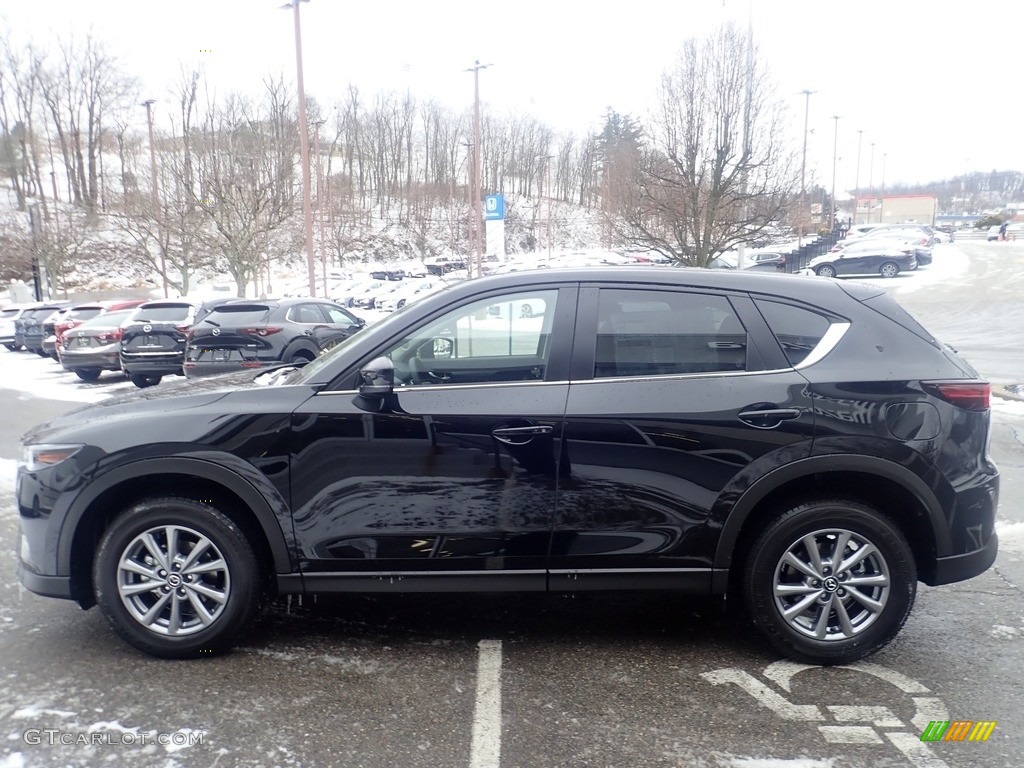 Jet Black Mica 2023 Mazda CX-5 S Preferred AWD Exterior Photo #145375123