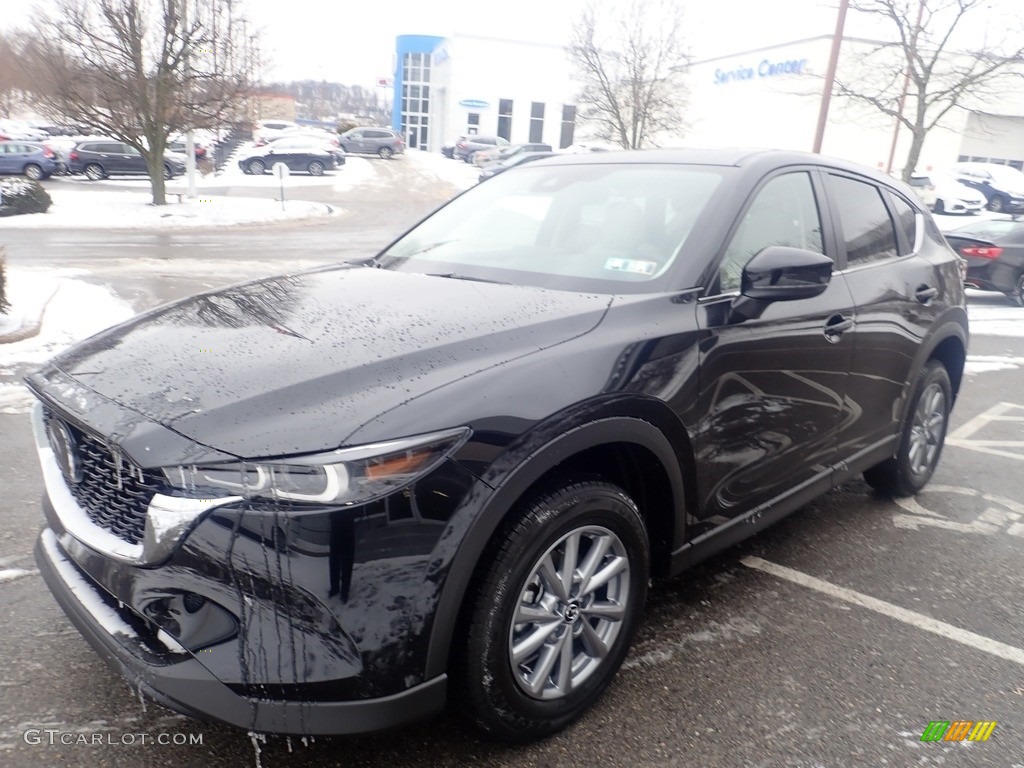 Jet Black Mica 2023 Mazda CX-5 S Preferred AWD Exterior Photo #145375144