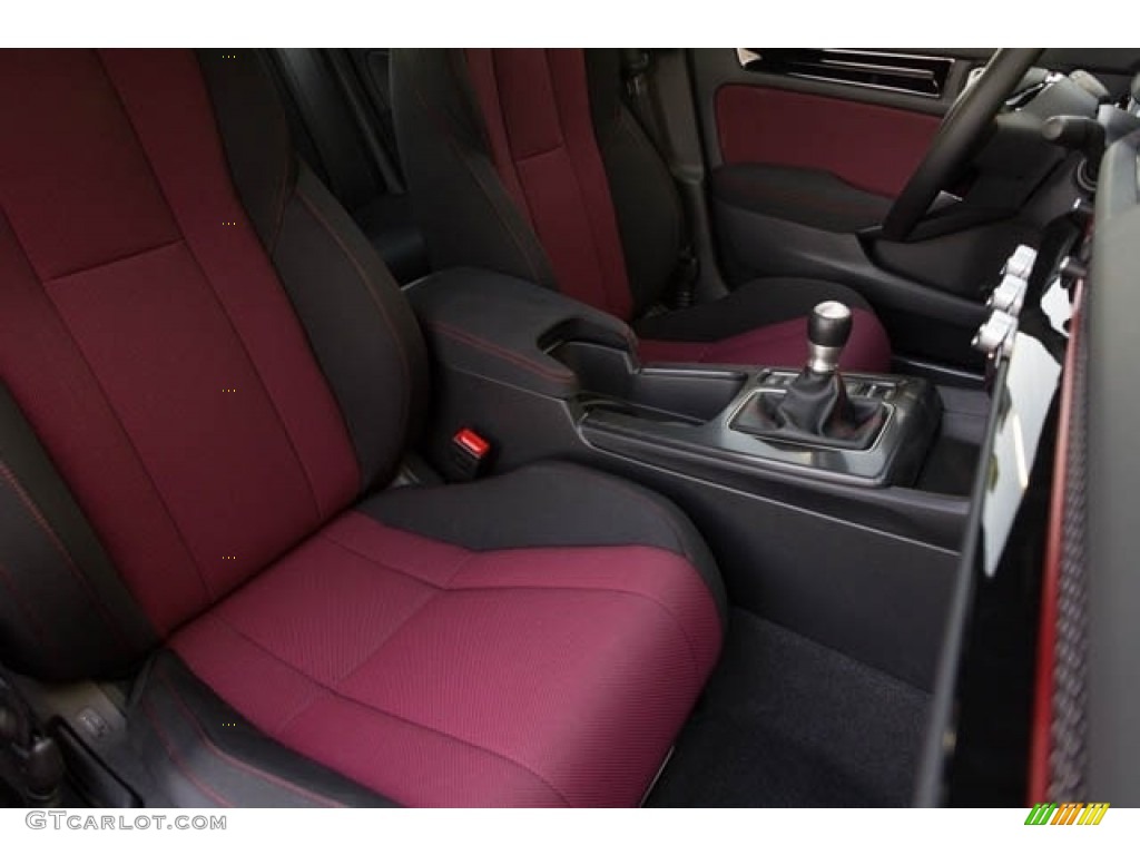 Black/Red Interior 2023 Honda Civic Si Sedan Photo #145375165