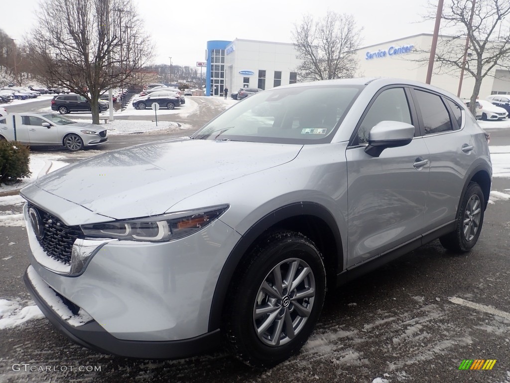 2023 CX-5 S Preferred AWD - Sonic Silver Metallic / Black photo #7