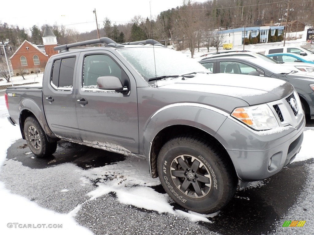 2019 Frontier Pro-4X Crew Cab 4x4 - Gun Metallic / Graphite/Steel photo #1